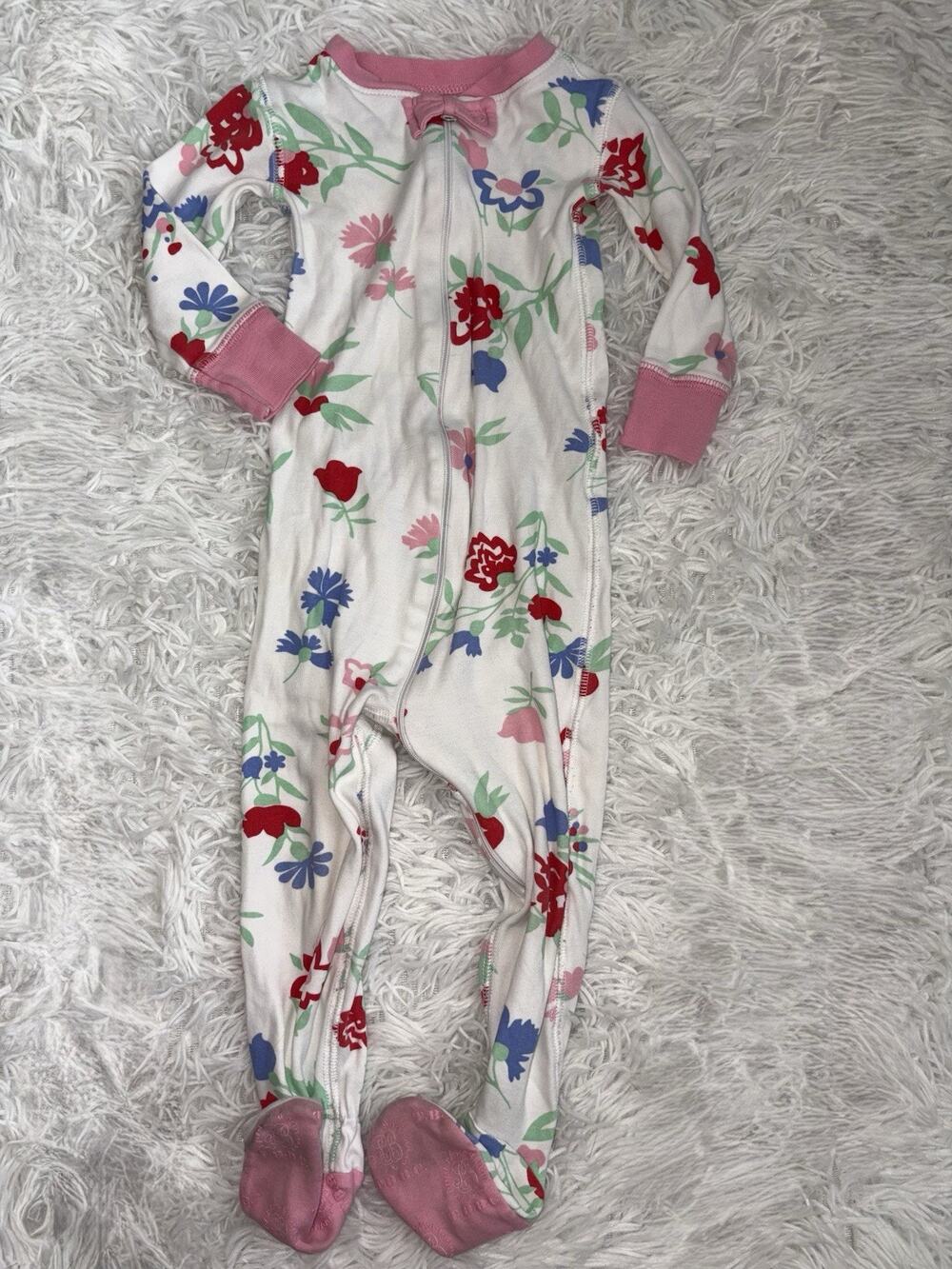 Beaufort Bonnet Co. Sz. 18 To 24 Month One Pc. Floral Zip Footie. *Nt Desc**
